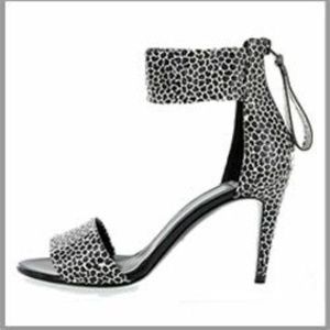 Pierre Hardy Snakeskin Ankle Strap Sandals Size 39